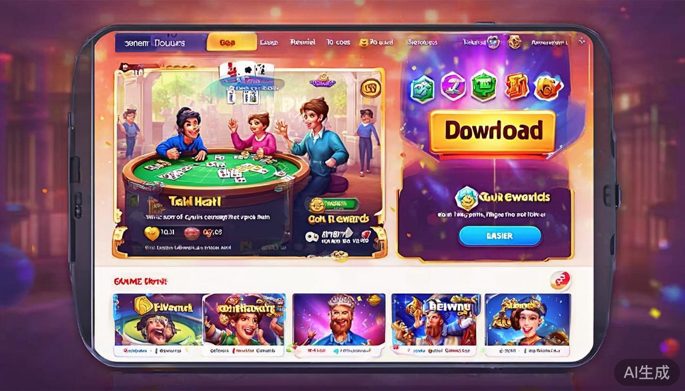 棋牌游戏下载专区：每日任务丰厚奖励